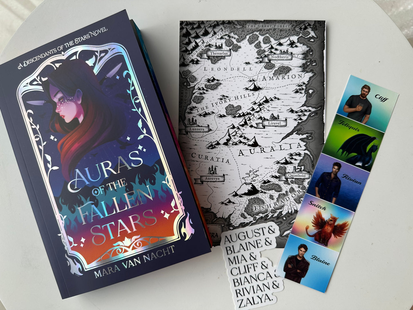Auras of the Fallen Stars (Book 1: Descendants of the Stars)